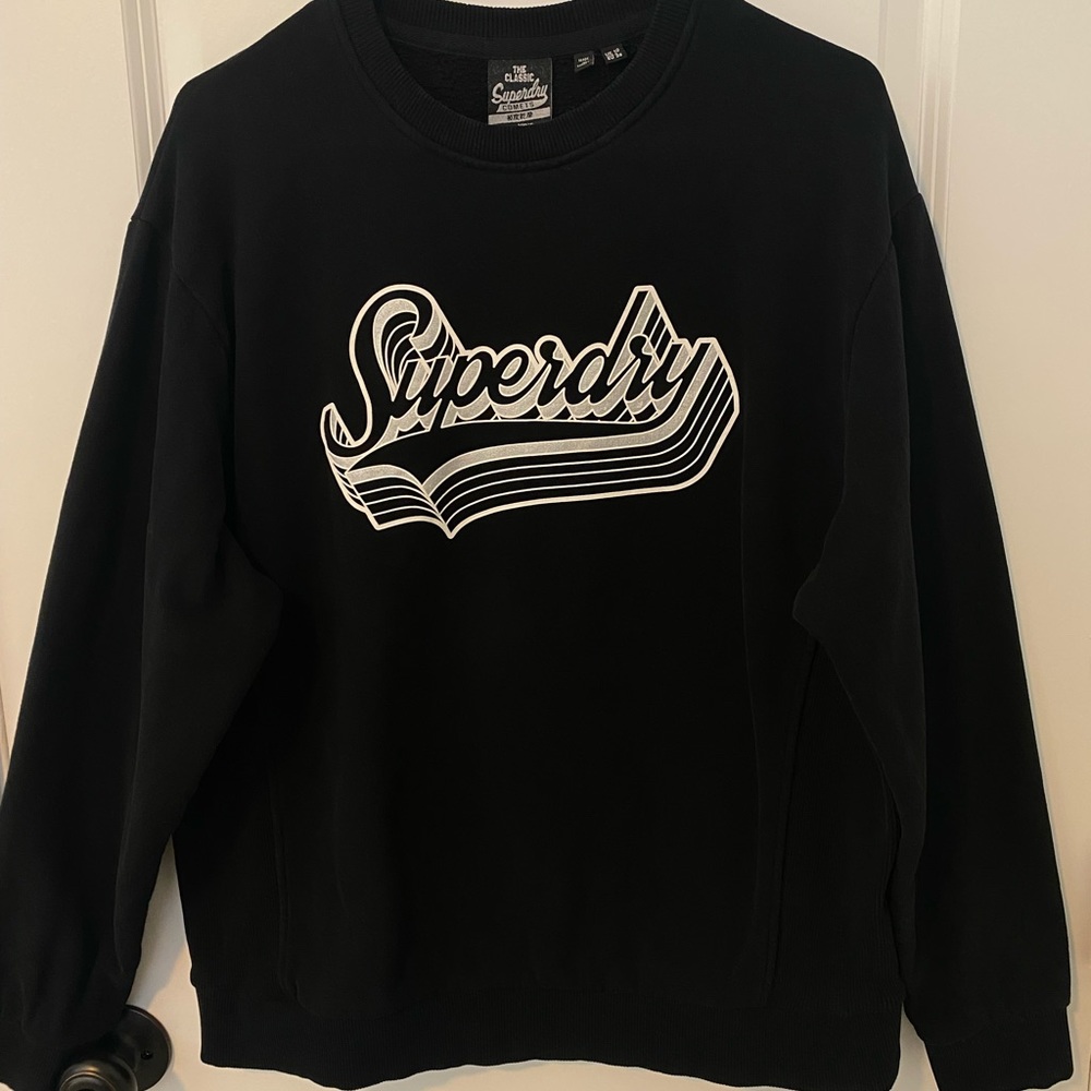 SuperDry Mono Shadow Crew Sweatshirt